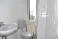 Blick ins Badezimmer