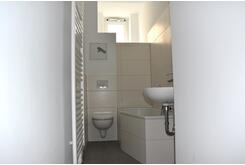 Blick ins Badezimmer