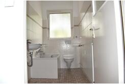 Blick ins Badezimmer
